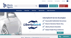 Desktop Screenshot of libertysigorta.com.tr